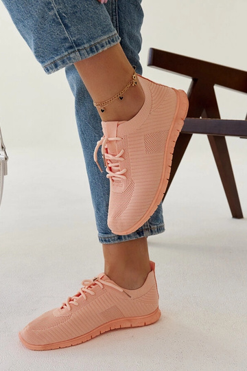 Baskets en tissu rose Erminio 2