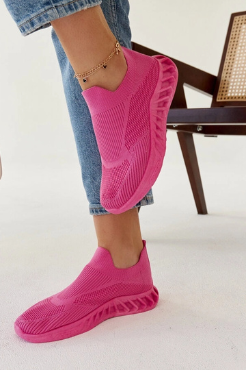 Baskets de sport rose foncé... 2