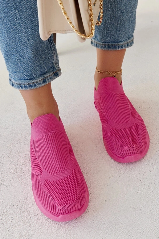 Baskets de sport rose foncé de Neda