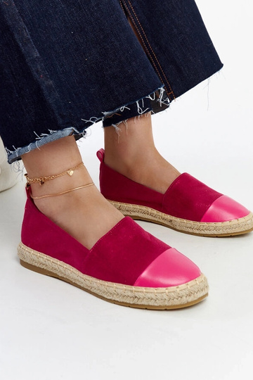 Espadrilles roses Carugo 2