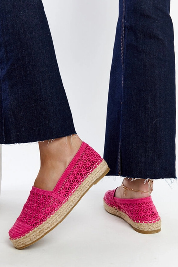 Espadrilles à plateforme en... 2