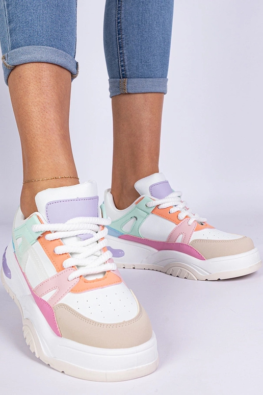 Baskets à plateformes Nivi multicolores Baskets à plateformes Nivi multicolores