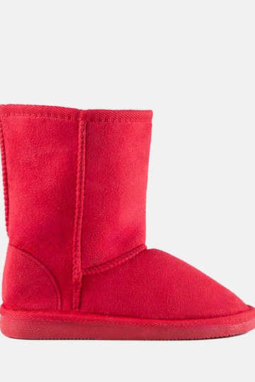 Bottes d'hiver rouges pour...