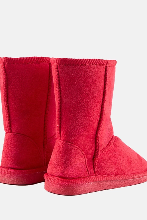 Bottes d'hiver rouges pour enfants Miia