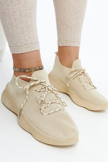 Baskets de sport Roshni beiges