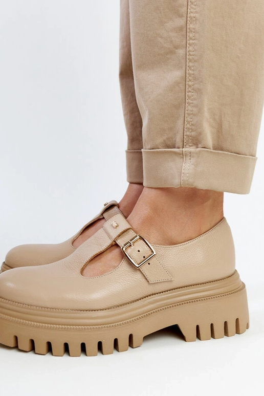 Chaussures semi-formelles en cuir...