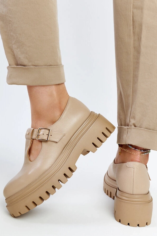 Chaussures semi-formelles en cuir...