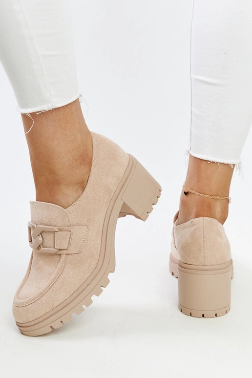 Bottines beiges avec semelle... Bottines beiges avec semelle...