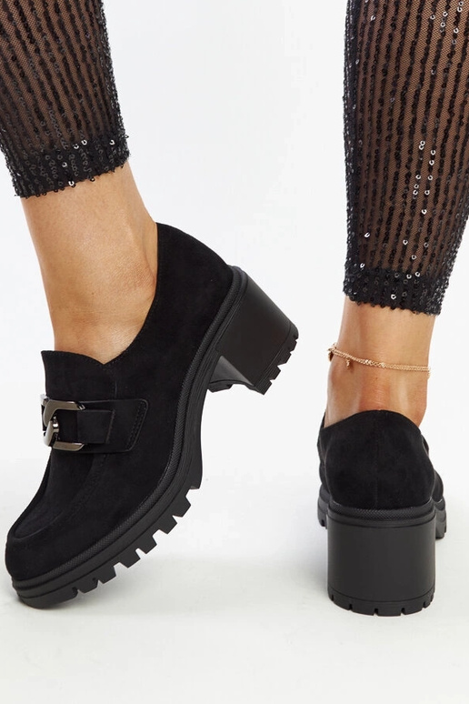 Chaussures semi-formelles noires avec... Chaussures semi-formelles noires avec...