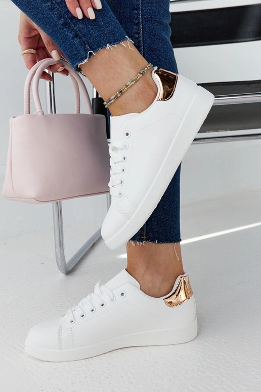 Baskets à plateforme Birikti blanches