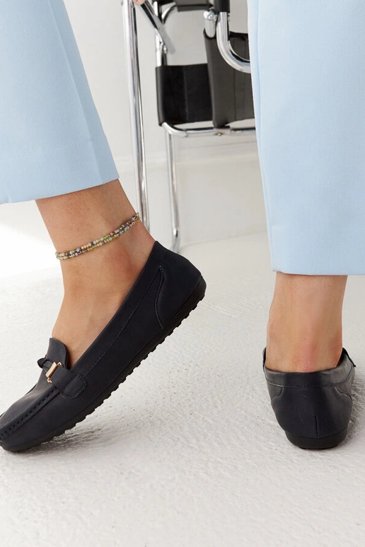 Mocassins Scafati bleu marine... Mocassins Scafati bleu marine...