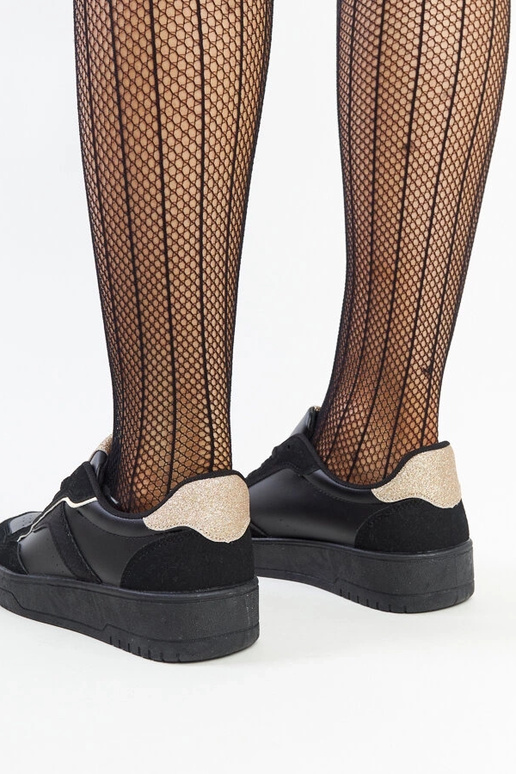 Baskets à plateforme Walda noires