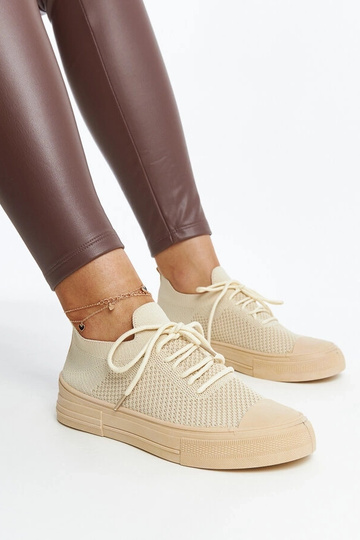 Baskets de sport légères beige clair Senaida