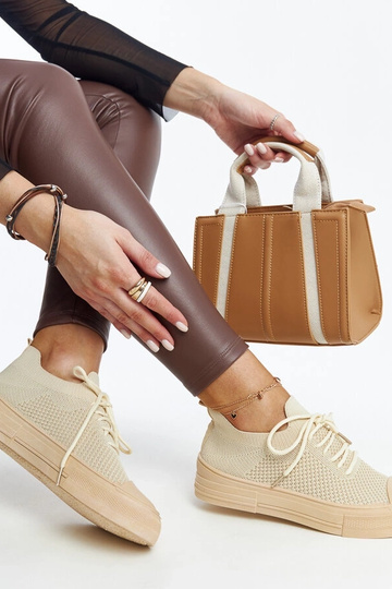 Baskets de sport légères beige clair Senaida 2
