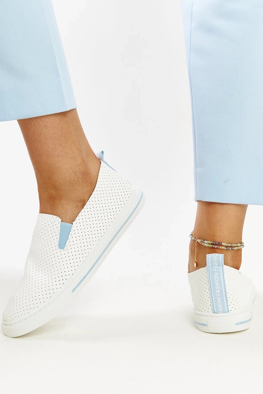 Chaussures semi-formelles blanches Sanan