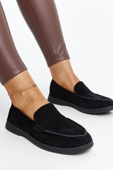 Chaussures Rumay en daim noir