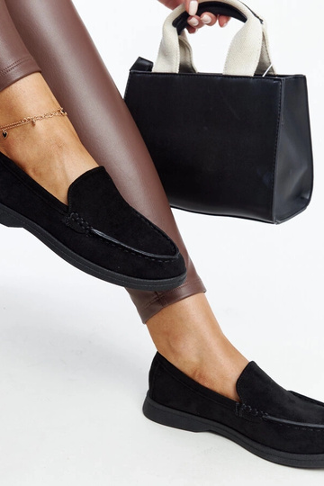 Chaussures Rumay en daim noir 2