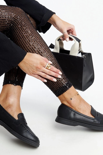 Mocassins classiques noirs... 2