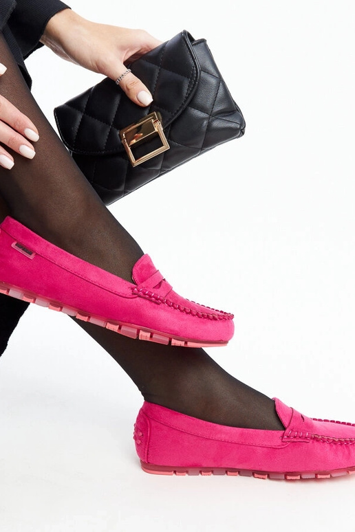 Mocassins en daim rose foncé Nafisah Mocassins en daim rose foncé Nafisah