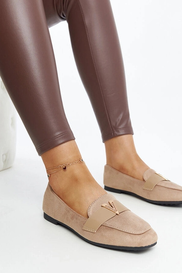 Mocassins marron avec...