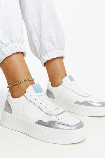 Baskets blanches et...