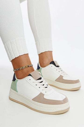 Baskets à plateforme Cvita multicolores