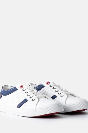 Baskets blanches pour hommes CROSS JEANS