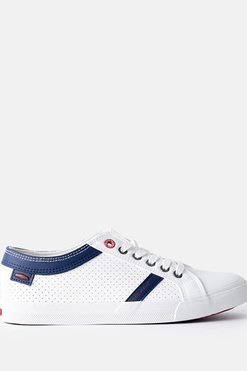 Baskets blanches pour hommes CROSS JEANS 2