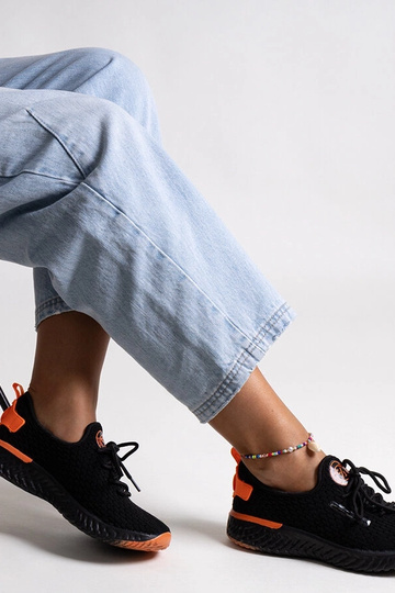 Baskets en tissu noir pour... 2