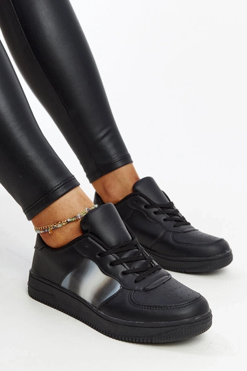 Baskets noires à plateforme... 2