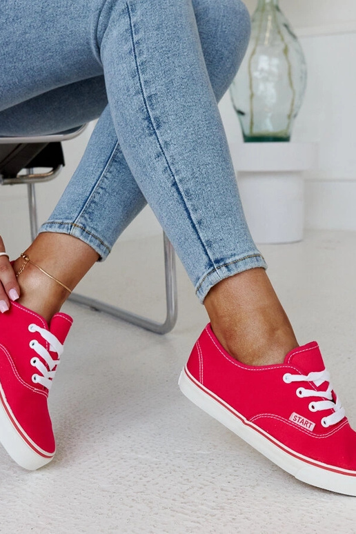 Baskets classiques Erla rose foncé Baskets classiques Erla rose foncé