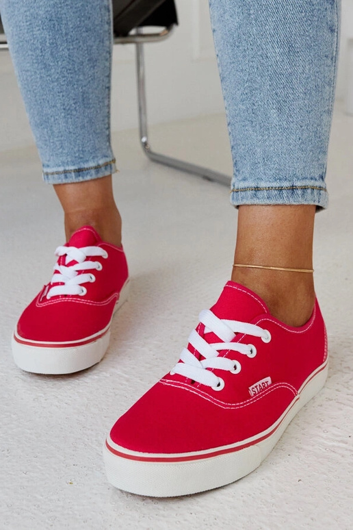 Baskets classiques Erla rose foncé Baskets classiques Erla rose foncé