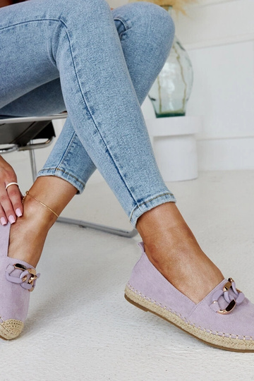 Espadrilles à chaîne violette de Radwan 2