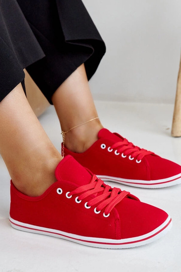 Baskets classiques rouges Ramira