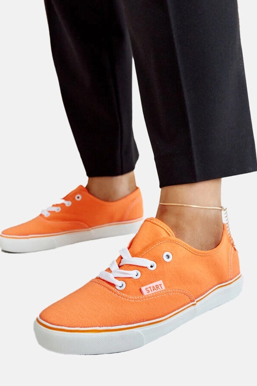 Baskets classiques orange Erla Baskets classiques orange Erla