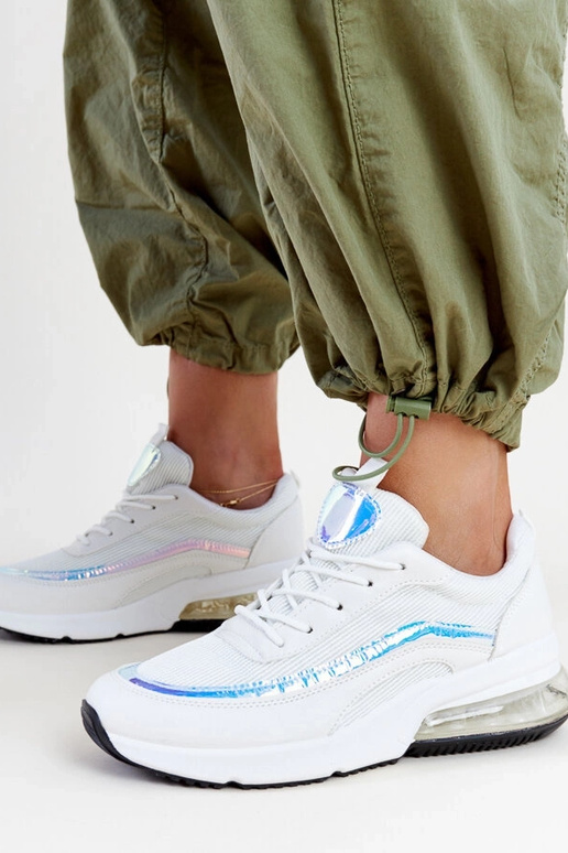 Baskets blanches avec hologramme Jelka Baskets blanches avec hologramme Jelka