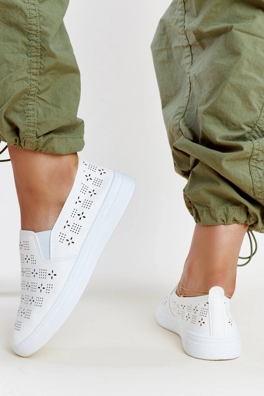 Baskets blanches à enfiler Hilal Baskets blanches à enfiler Hilal