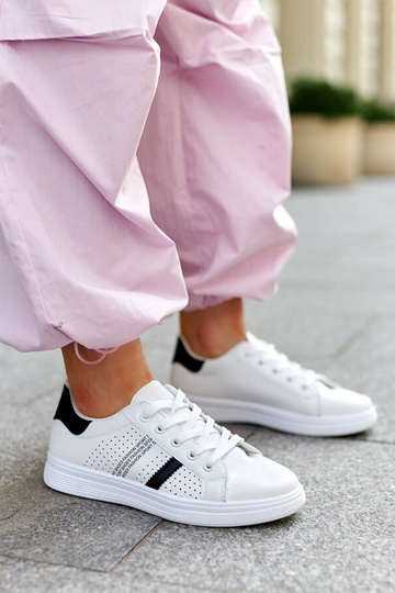 Baskets Berdine en cuir...