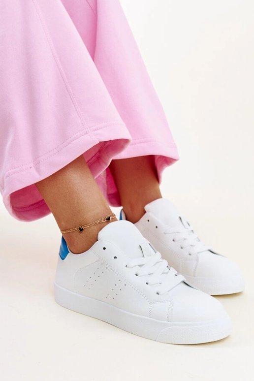 Baskets Akila blanches et bleues