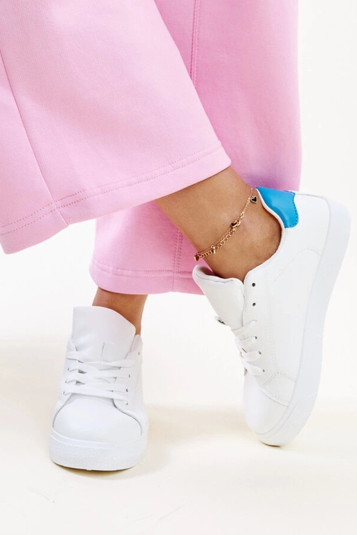 Baskets Akila blanches et bleues