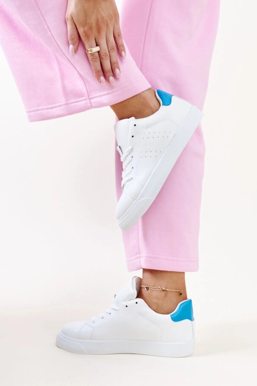 Baskets Akila blanches et bleues