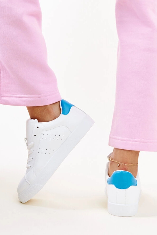 Baskets Akila blanches et bleues