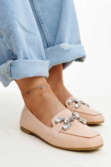 Mocassins beiges avec... 2