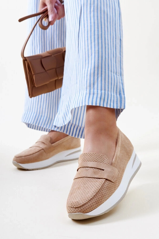 Chaussures Muna marron perforées Chaussures Muna marron perforées