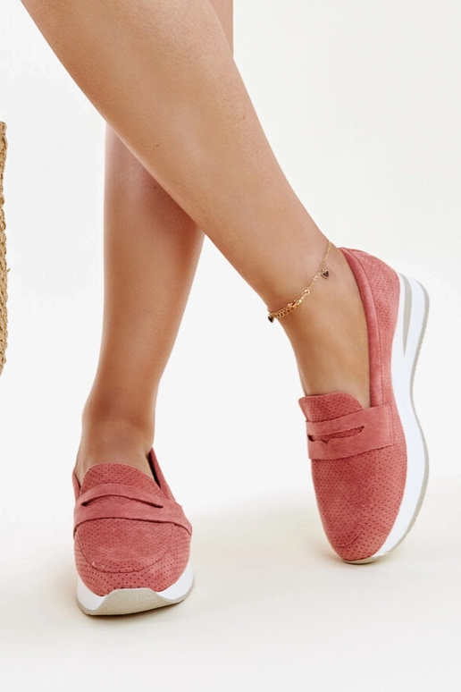 Chaussures Muna roses perforées Chaussures Muna roses perforées