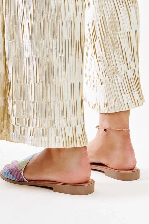 Tongs brillantes multicolores Anilsa Tongs brillantes multicolores Anilsa