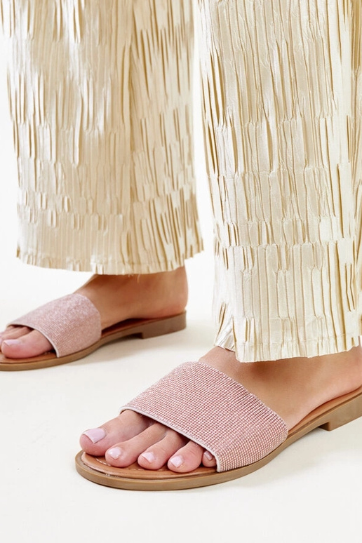 Tongs marron brillantes Anilsa Tongs marron brillantes Anilsa