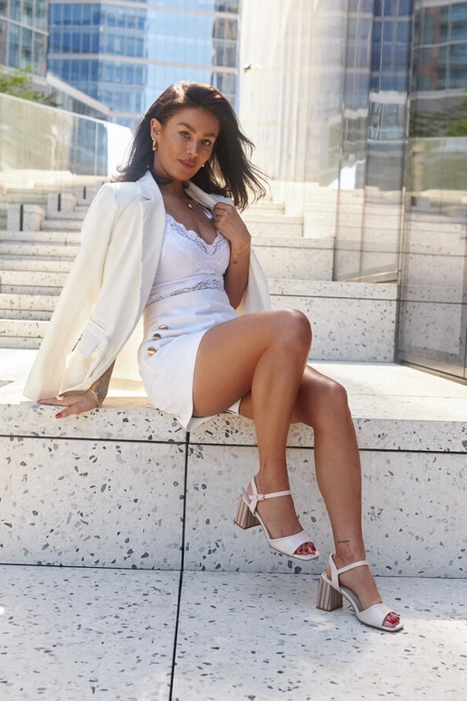 Sandales à talons en cuir Abadia Sandales à talons en cuir Abadia