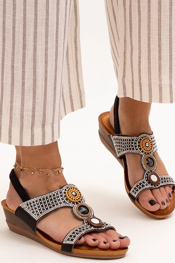 Sandales compensées basses... 2