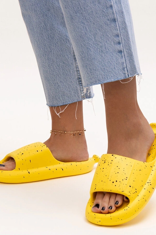 Tongs jaunes à large bride Hekssa Tongs jaunes à large bride Hekssa